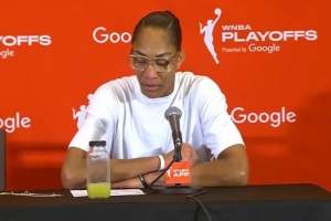 阿贾-威尔逊：对联盟总裁的言论感到恶心 很高兴科利尔为球员说话