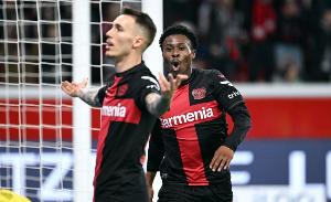 格里马尔多：勒沃库森踢出了本赛季最好的表现，没获胜我们很失望