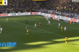 带刀后卫！吉拉西回做，扬-库托跟进抽射得手，多特1-1扳平莱比锡