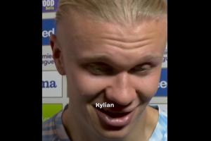 都记着呢欧洲金靴押注凯恩还是押你？哈兰德：别忘了姆巴佩