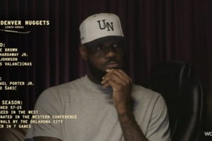 詹姆斯：我认为掘金经历了绝佳的夏休期 引入了许多适配的球员