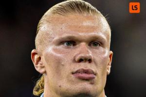 简直恐怖哈兰德连续12场破门共打入22球，场均已接近两球