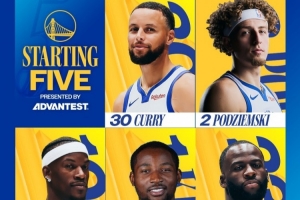 库库追巴波！勇士今日首发上赛季总共只并肩作战了13分钟