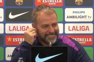 弗里克：能否执教梅西不是我说了算；拉什福德发烧了这两天没训练