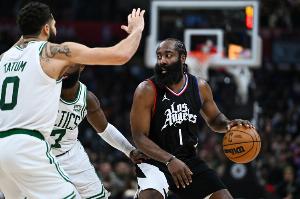 塔图姆晒哈登亲签球衣：致我的兄弟 世界上最佳球员之一