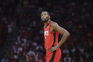 手感没调回来！杜兰特14中5仅拿13分7板2助2断1帽