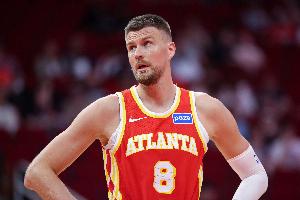 第二节单节14分！波尔津吉斯渐入佳境半场9中6砍16分 另有4板2助