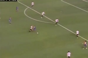 临近比赛结束，巴萨的耐心传递，让塞维利亚束手无策