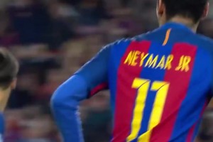 属于巴萨球迷的回忆！内马尔十分角任意球破门