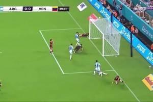 浪费机会遭惩罚❗️委内瑞拉空门不进，随后阿根廷洛塞尔索破门