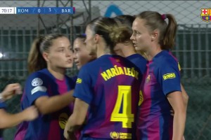 恐怖！巴萨女足4-0罗马开季豪取9连胜！狂进48球仅丢2球！