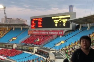 国安球迷怀念吗？工体改造前球场内还可以远眺国贸地标❤