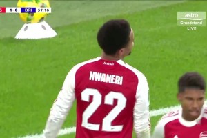 打破僵局！梅里诺脚后跟策动，斯凯里助攻恩瓦内里破门