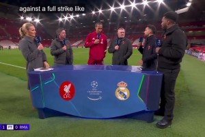 赛前你见过阿诺德吗？或者赛后你打算见他？范戴克：不！