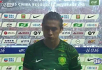 张玉宁赛后：天气因素影响了体能，过早丢球打乱节奏