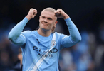 哈兰德梅开二度助曼城2比0胜埃弗顿，本赛季英超进球达11粒