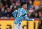 如果今晚出场，福登将成为曼城队史英超200场最年轻球员