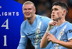 欧冠曼城4比1胜多特蒙德，福登梅开二度