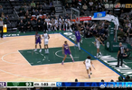 迪耶罗两罚全中暴扣助湖人战雄鹿